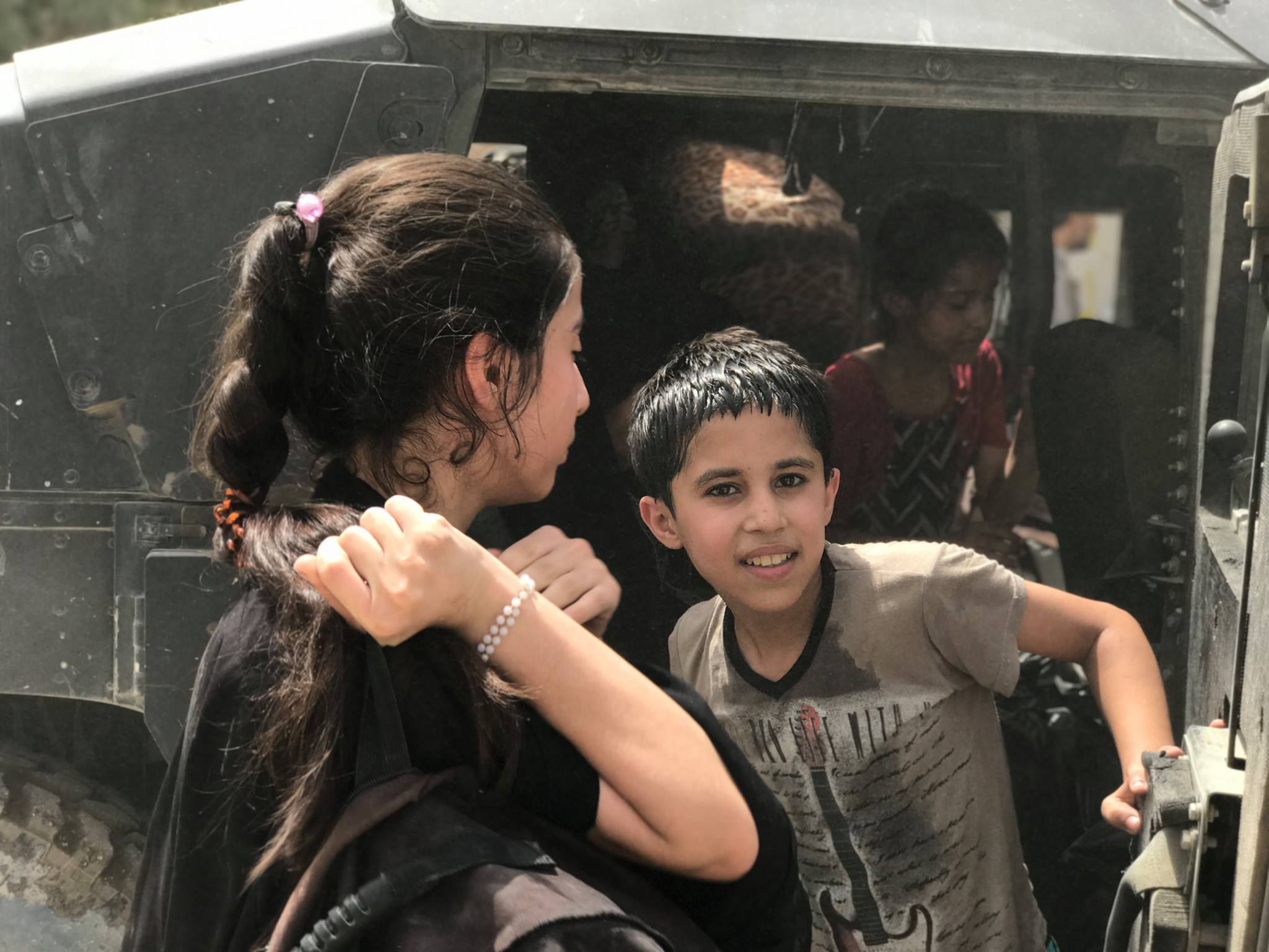 Civilians flee from the Islamic State (IS) controlled areas in the west of Mosul, northern Iraq. (Photo: Kurdistan24 / Zerdasht Hame)