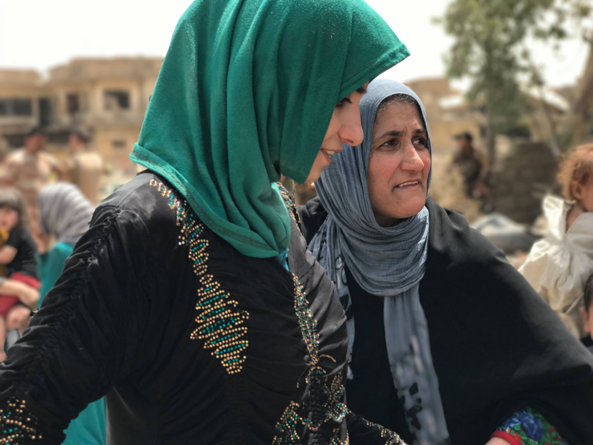 Civilians flee from the Islamic State (IS) controlled areas in the west of Mosul, northern Iraq. (Photo: Kurdistan24 / Zerdasht Hame)