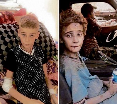 Emad Mishko Tamo was separated from his mother in August 2014 when the Ezidi family was captured by IS. (Photo: Facebook)