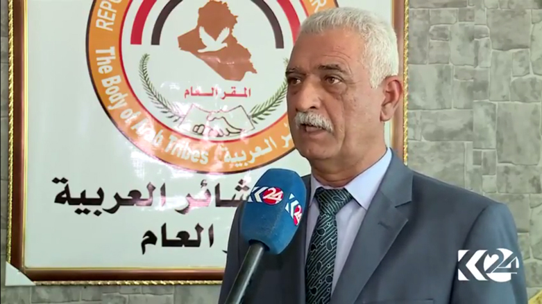 رئيس هيئة العشائر بكركوك عبد الكريم العزاوي