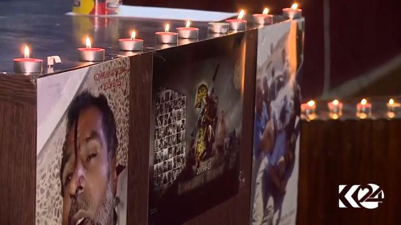 Duyemîn salvegera Komkujiya Kobanî li Hewlêrê bibîr hat 