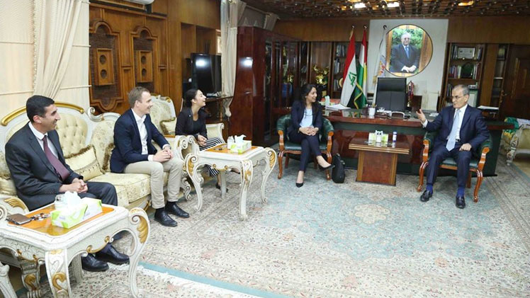 محافظ كركوك يدعو البرلمان السويدي لدعم استفتاء كوردستان