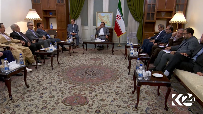هیات اتحادیه میهنی کردستان با علی شمخانی دبیر شورای عالی امنیت ملی دیدار کرد