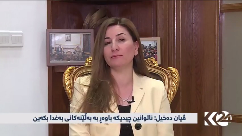 فيان دخيل عضو الوفد الكوردي الى بغداد