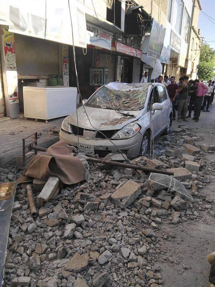 The earthquake mainly hit Raniya city, northern Sulaimani province.
