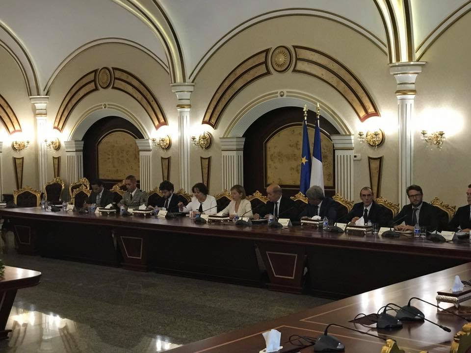 Meeting between Kurdistan Region and France delegations, (Photo: Kurdistan 24/Aras Ahmed)