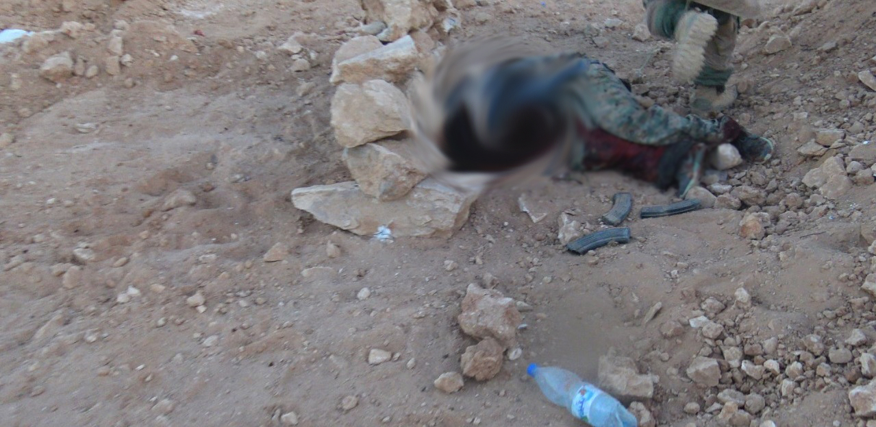 Hashd al-Shaabi fighter killed in the IS attack.