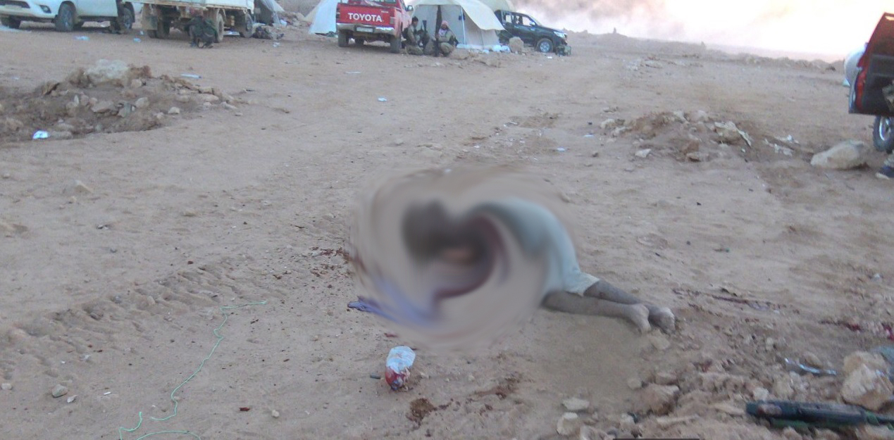 Hashd al-Shaabi fighter killed in the IS attack.