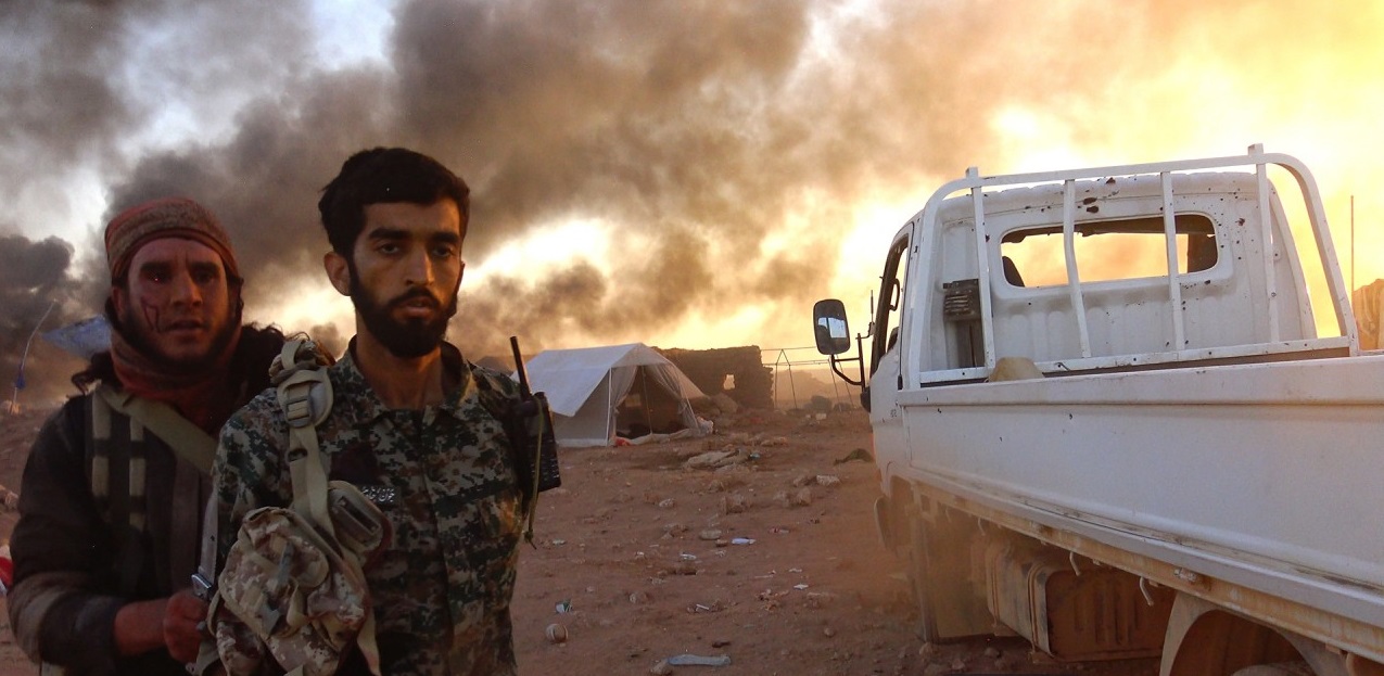 IS claims that it captured an Iranian fighter in its attack on Hashd al-Shaabi.