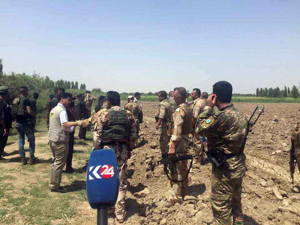 پێشمەرگە ھێرشی كردە سەر حەشارگەیەكی داعش