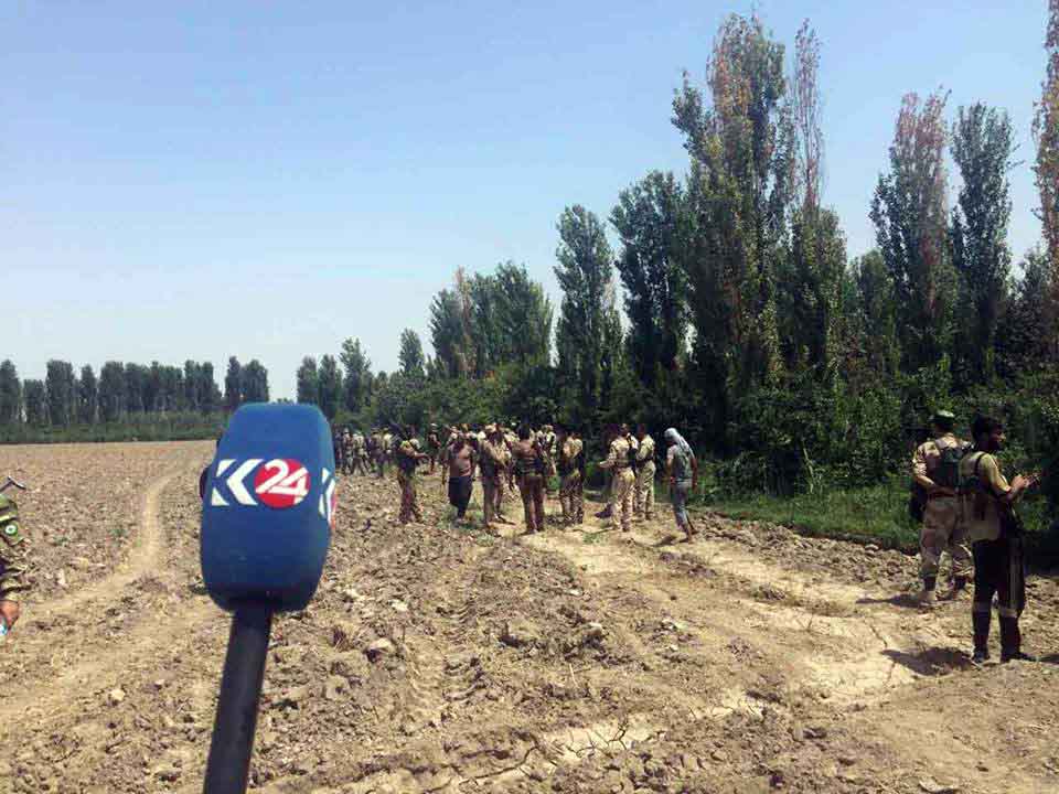 پێشمەرگە ھێرشی كردە سەر حەشارگەیەكی داعش