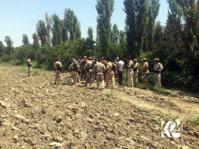 پێشمەرگە ھێرشی كردە سەر حەشارگەیەكی داعش