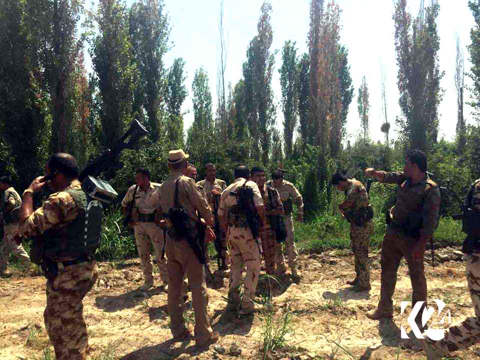 پێشمەرگە ھێرشی كردە سەر حەشارگەیەكی داعش