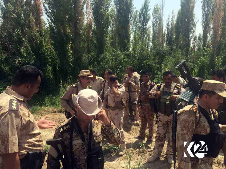 پێشمەرگە ھێرشی كردە سەر حەشارگەیەكی داعش