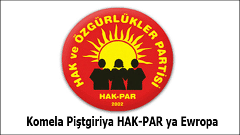 Komeleya Piştgiriya HAK-PAR li Ewrûpa : Referendûma Serxwebûnê  dîrokî û pîroz e
