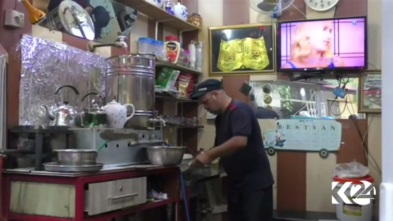 بالصور.. مقهى خاص بالصم والبكم في كركوك