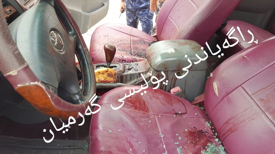 تەرمی ھاووڵاتیەك لە نێو ئۆتۆمبێلەكەی دۆزرایەوە