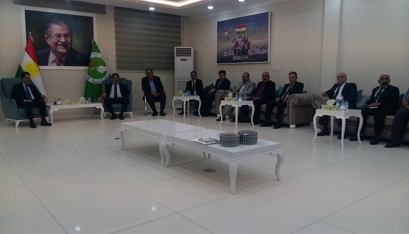 کوسرت رسول علی معاون اول دبیر کل اتحادیه میهنی کردستان روز یکشنبه 26 شهریور با احزاب سیاسی در کرکوک دیدار کرد.