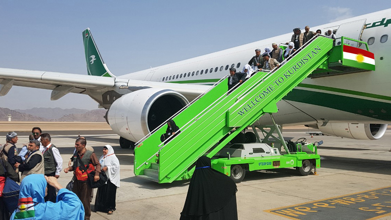 یەكەم كاروانی حاجیانی كوردستان دەگاتەوە ھەولێر
