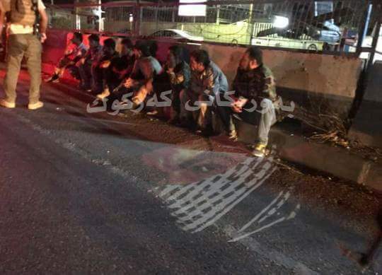 پێشمەرگە دەستی بەسەر چەندین چەك و تەقەمەنی حەشدی شەعبی داگرت