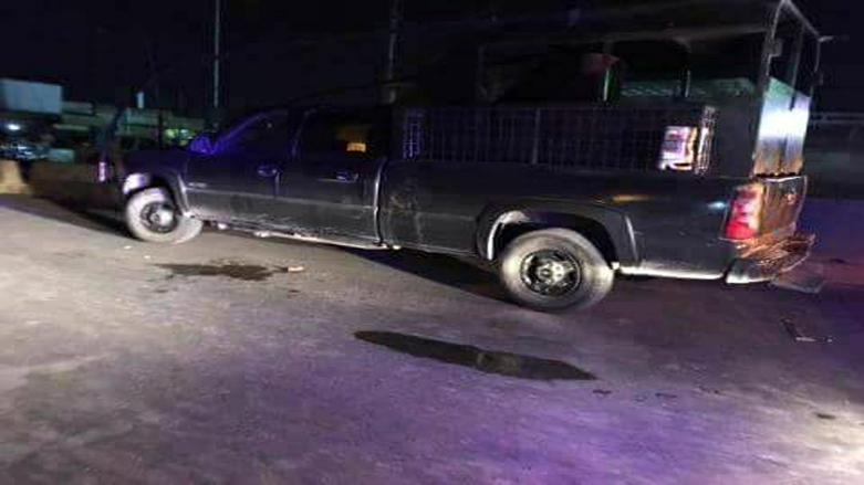 Peshmerga and security prevent Hashd al-Shaabi arms transfer to Kirkuk. (Photo: Social Media)