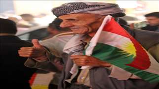 People in the capital of the Kurdistan Region rally ahead of the independence referendum scheduled for Sep. 25. (Photo: Kurdistan 24)