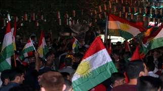 People in the capital of the Kurdistan Region rally ahead of the independence referendum scheduled for Sep. 25. (Photo: Kurdistan 24)