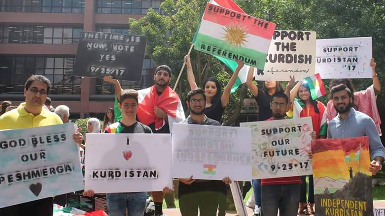 San Diego’s Kurdish community rallies in support of referendum