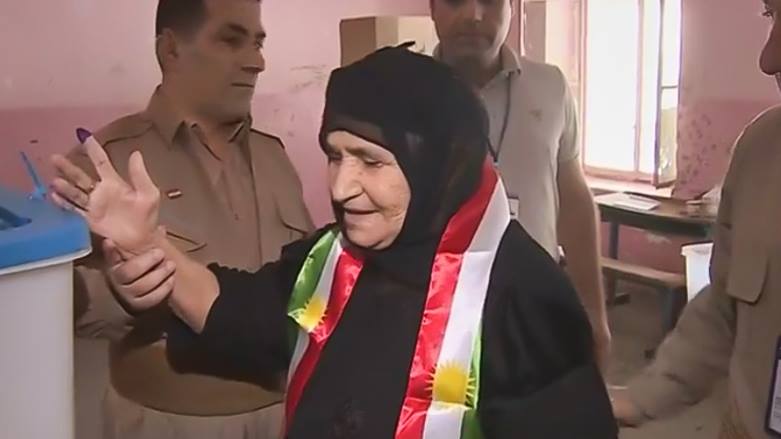 بارزانی رای داد