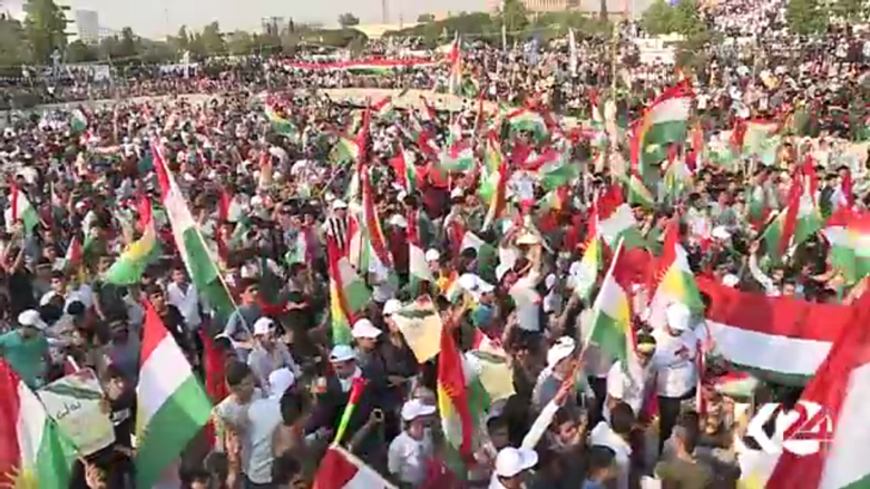 بالصور.. الكورد يواصلون إحياء الاحتفالات الداعمة للاستقلال