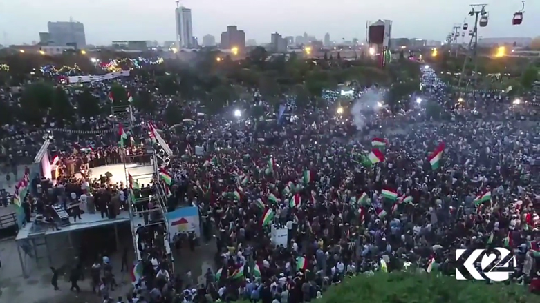 بالصور.. الكورد يواصلون إحياء الاحتفالات الداعمة للاستقلال