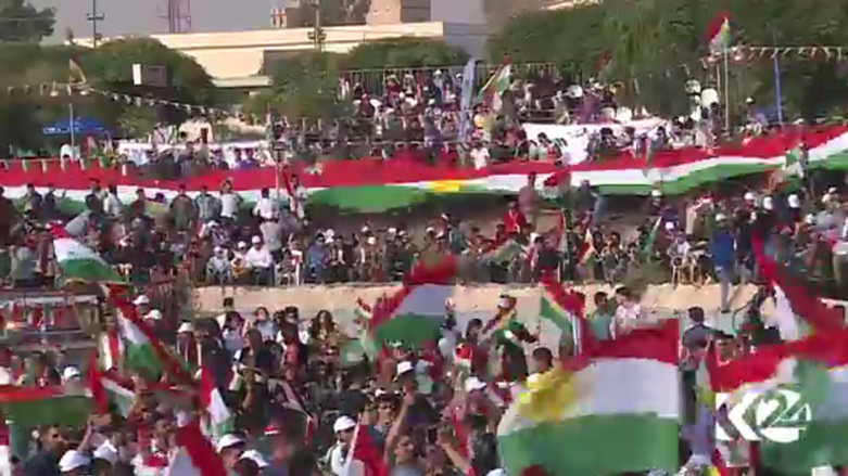 بالصور.. الكورد يواصلون إحياء الاحتفالات الداعمة للاستقلال