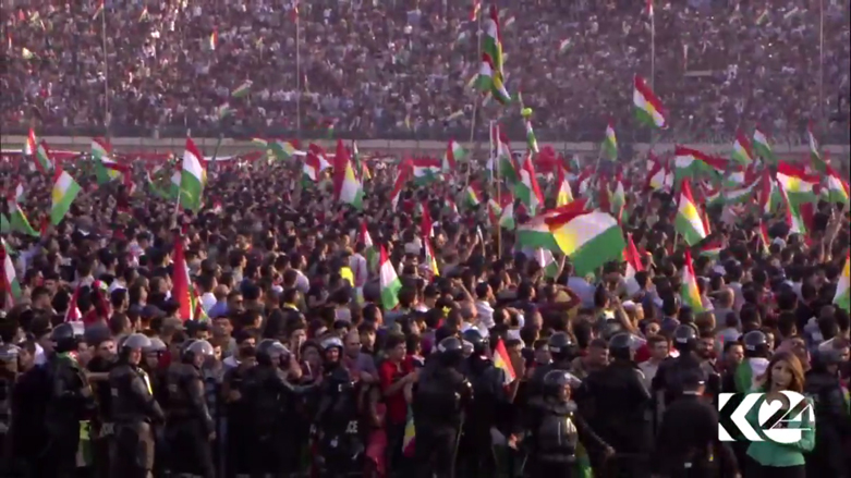 بالصور.. الكورد يواصلون إحياء الاحتفالات الداعمة للاستقلال