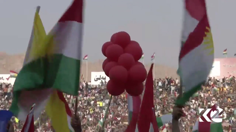 بالصور.. الكورد يواصلون إحياء الاحتفالات الداعمة للاستقلال