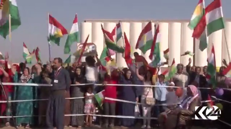 بالصور.. الكورد يواصلون إحياء الاحتفالات الداعمة للاستقلال