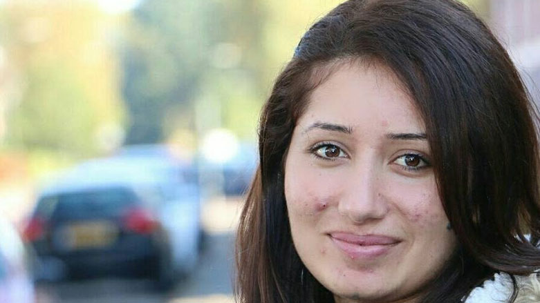 الفتاة الايزيدية ايفانا وليد - صورة من حسابها على فيسبوك