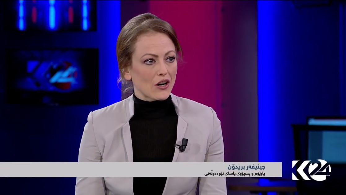 شاره‌زايه‌كى ياساى نێوده‌وڵه‌تى: ئه‌مريكا چاوه‌ڕێى بڕيارى گه‌لى كوردستانه‌