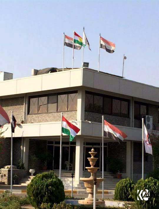 ئاڵای كوردستان لەسەر چەند كۆمپانیایەكی نەوتی كەركووك ھەڵكرا