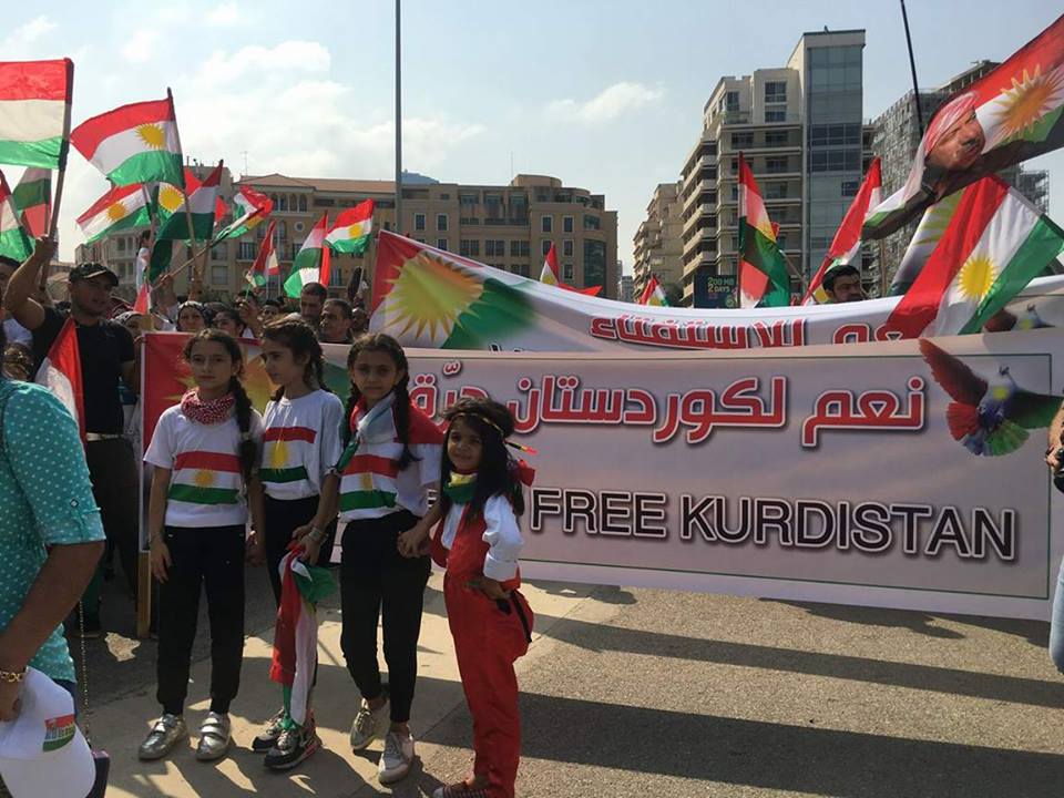 لە لوبنان ئاھەنگێك بۆ پاڵپشتی سەربەخۆیی كوردستان بەڕێوە دەچێت