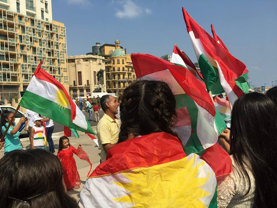 لە لوبنان ئاھەنگێك بۆ پاڵپشتی سەربەخۆیی كوردستان بەڕێوە دەچێت