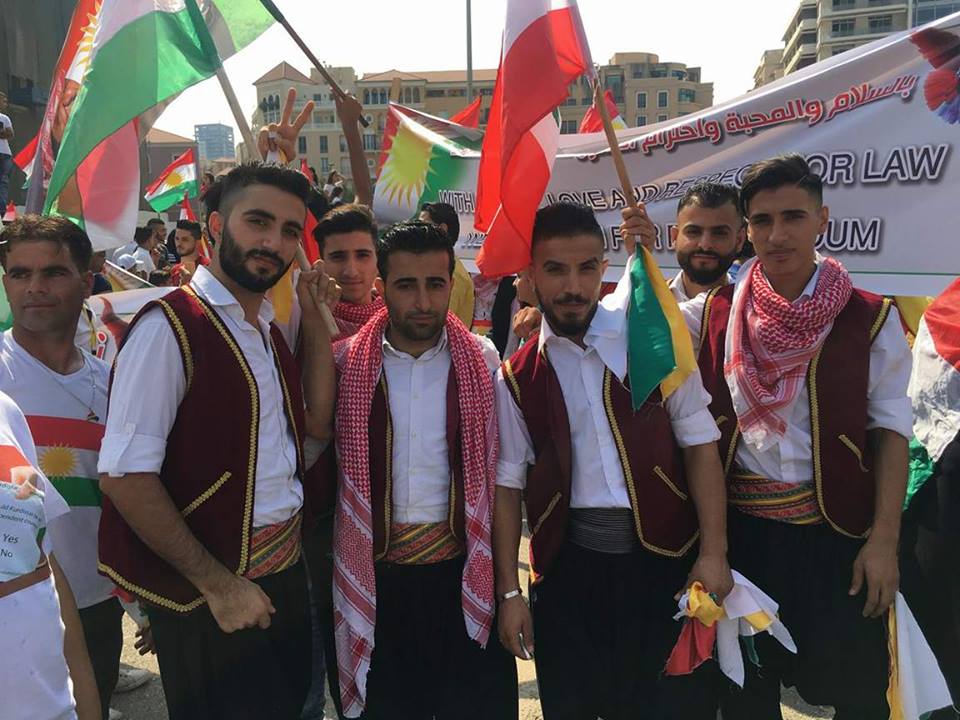 لە لوبنان ئاھەنگێك بۆ پاڵپشتی سەربەخۆیی كوردستان بەڕێوە دەچێت