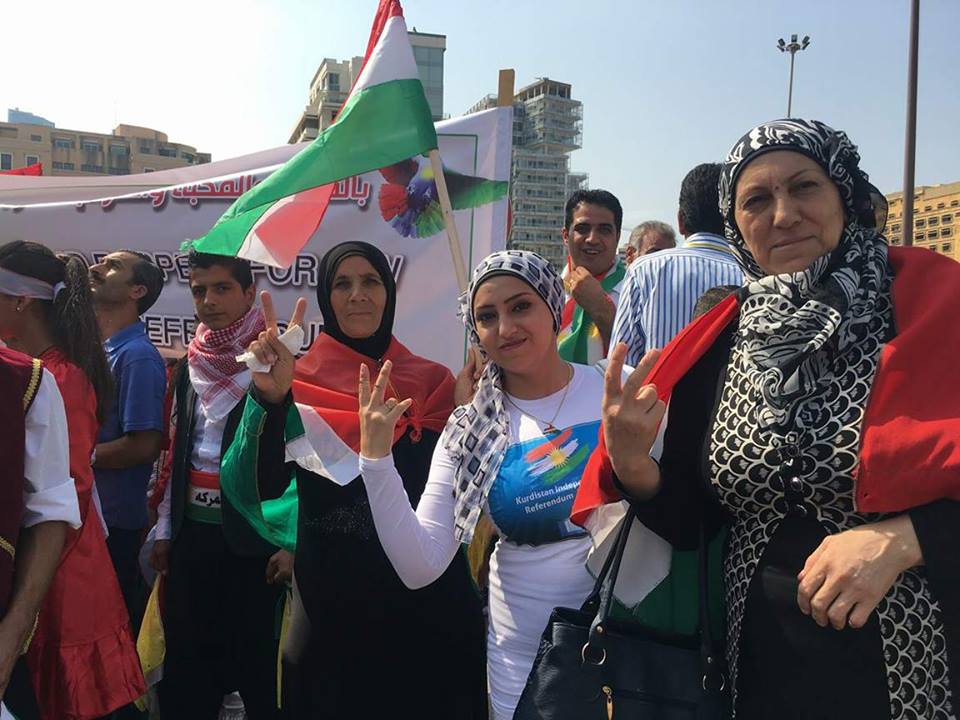 لە لوبنان ئاھەنگێك بۆ پاڵپشتی سەربەخۆیی كوردستان بەڕێوە دەچێت