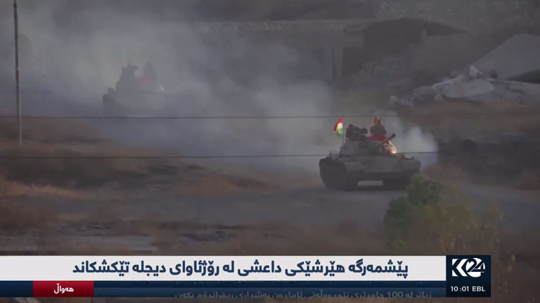 البيشمركة تحبط تسللاً داعشياً غرب دجلة