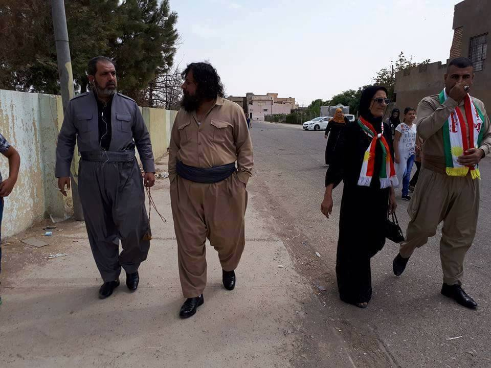 بالصور.. استمرار توافد المصوتين في استفتاء كوردستان