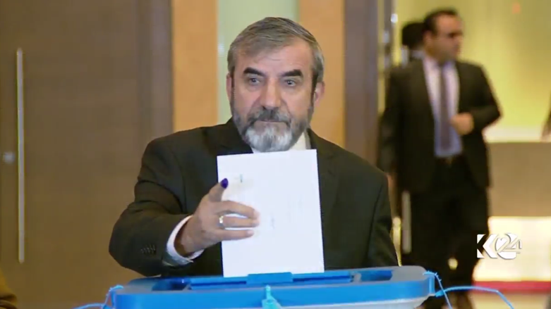 بارزانی رای داد