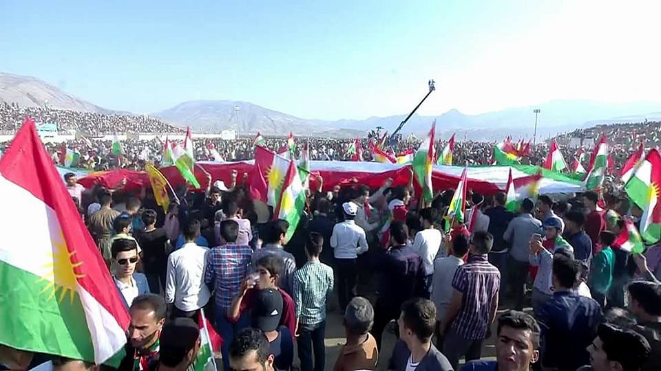 فستیوال استقلال با مشارکت دهها هزار تن در شهر سوران برگزارشد، 28 شهریور 1396