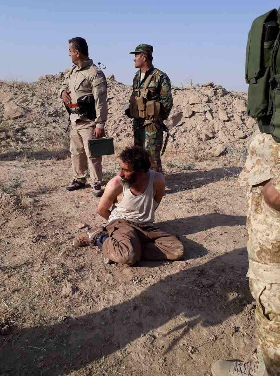 Peshmerga forces kill and arrest some Islamic State (IS) militants in the west of Kirkuk. (Photo: Kurdistan 24)