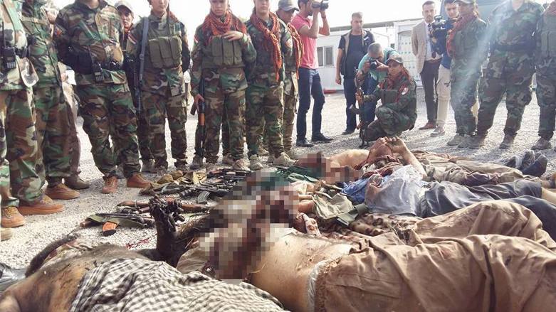 Peshmerga forces kill and arrest some Islamic State (IS) militants in the west of Kirkuk. (Photo: Kurdistan 24)