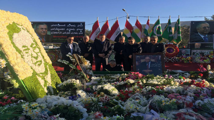 Qasim Silêmanî serdana gora Mam Celal kir