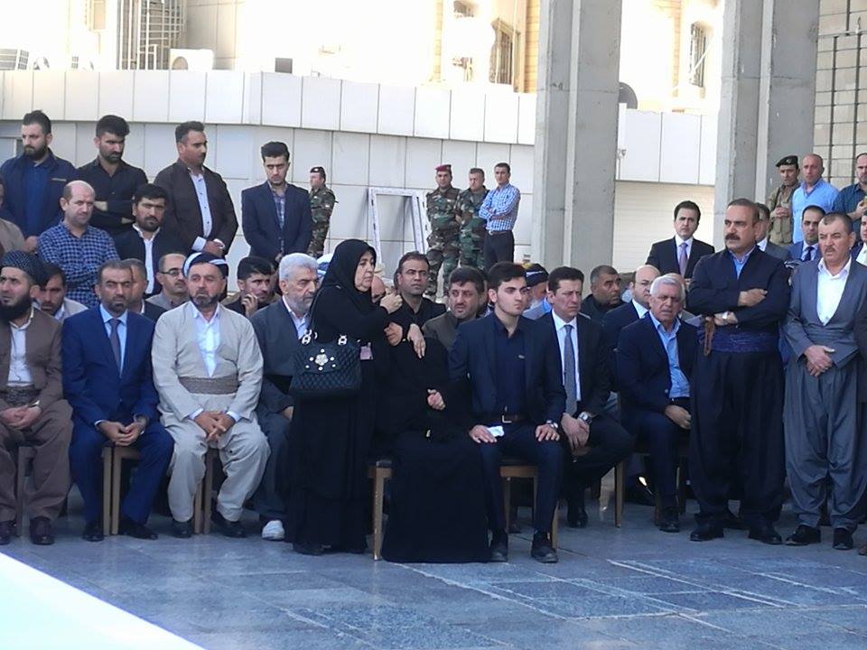 رێوڕەسمی كۆچی دوایی شوان قەڵادزەیی لە پەرلەمانی كوردستان بەڕێوەدەچێت